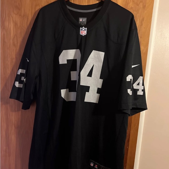 Nike Other - New Bo Jackson #34 Raiders Game Throwback Men's Jersey Black